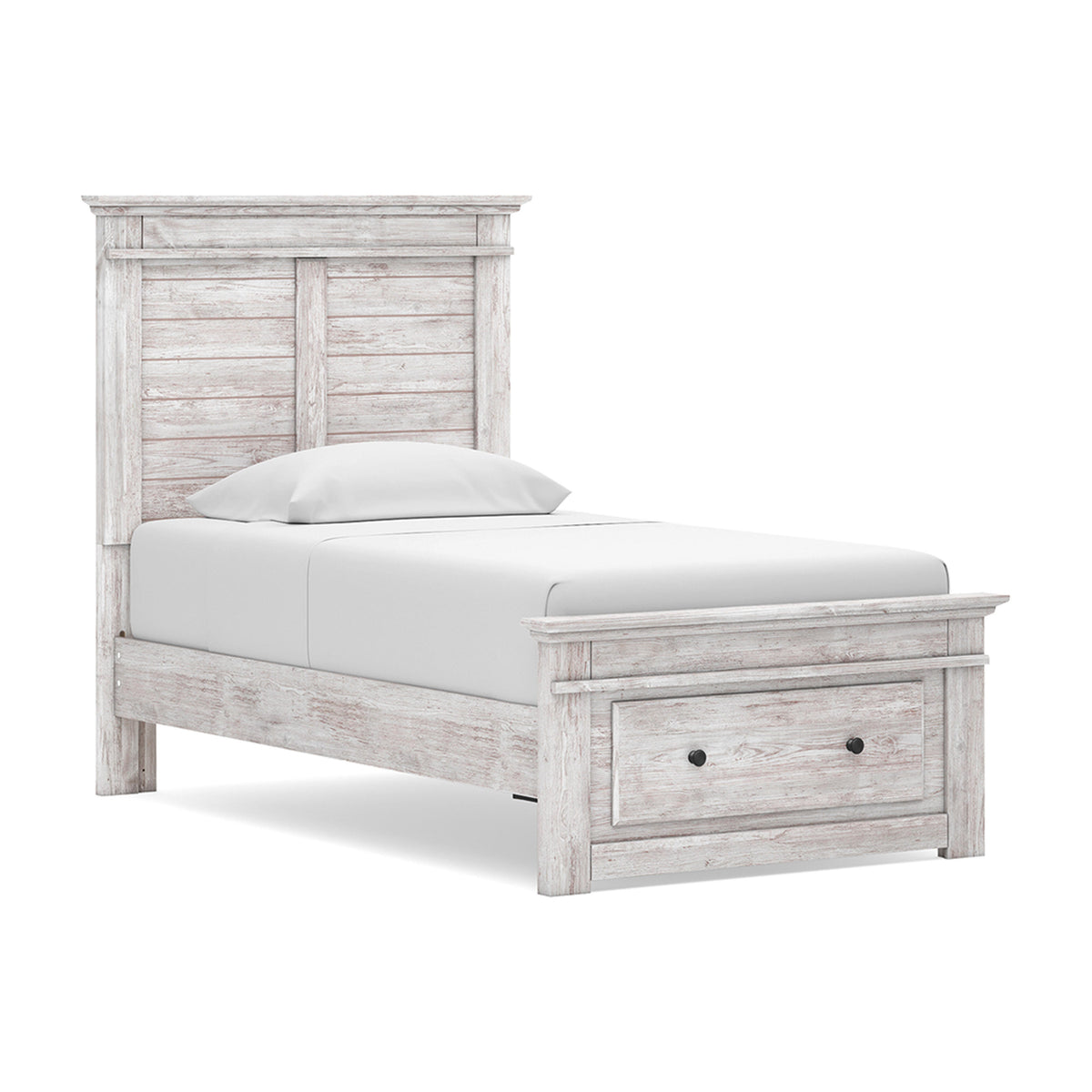 Makidern Twin Panel Storage Bed, Dresser and Mirror from Ashley - Luna Furniture