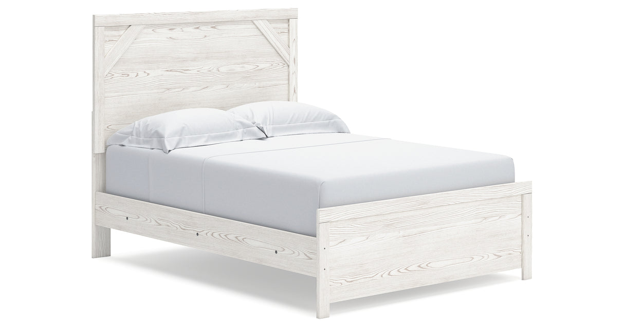 Gerridan Full Panel Bed and Chest from Ashley - Luna Furniture