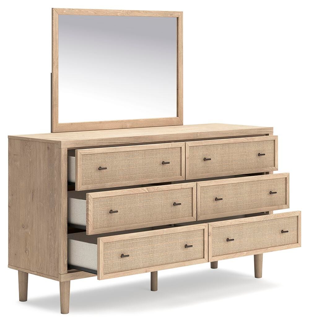 Cielden Two-tone Dresser and Mirror from Ashley Furniture - Luna Furniture