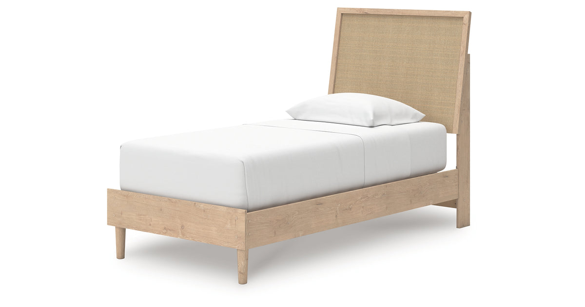 Cielden Two-tone Twin Platform Bed from Ashley Furniture - Luna Furniture