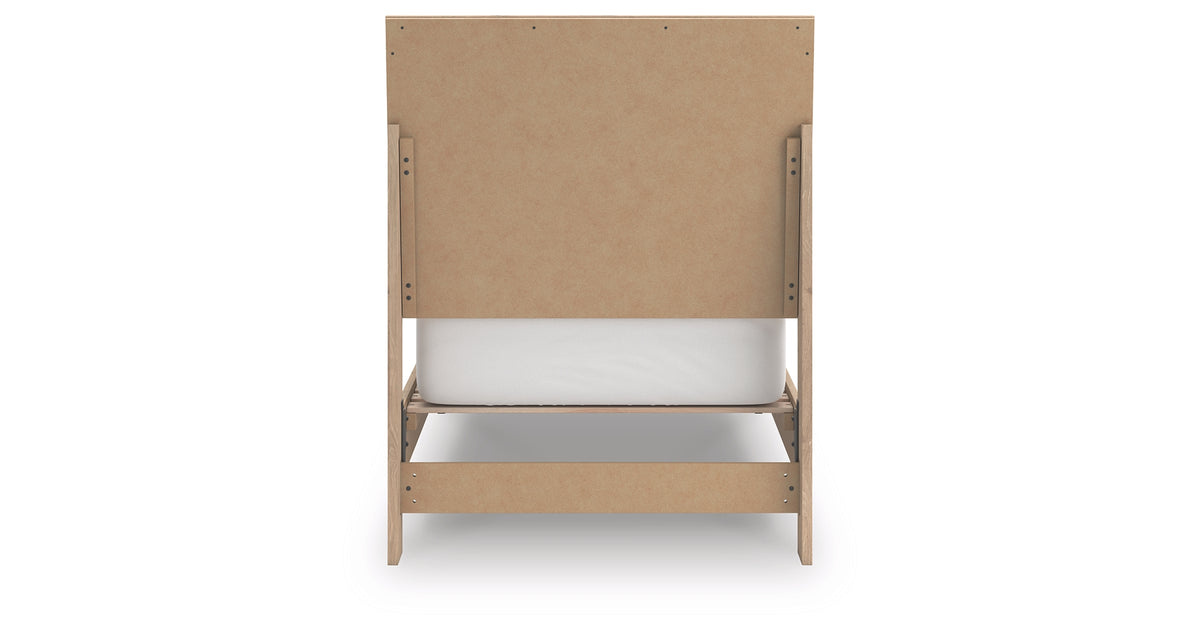 Cielden Two-tone Twin Platform Bed from Ashley Furniture - Luna Furniture