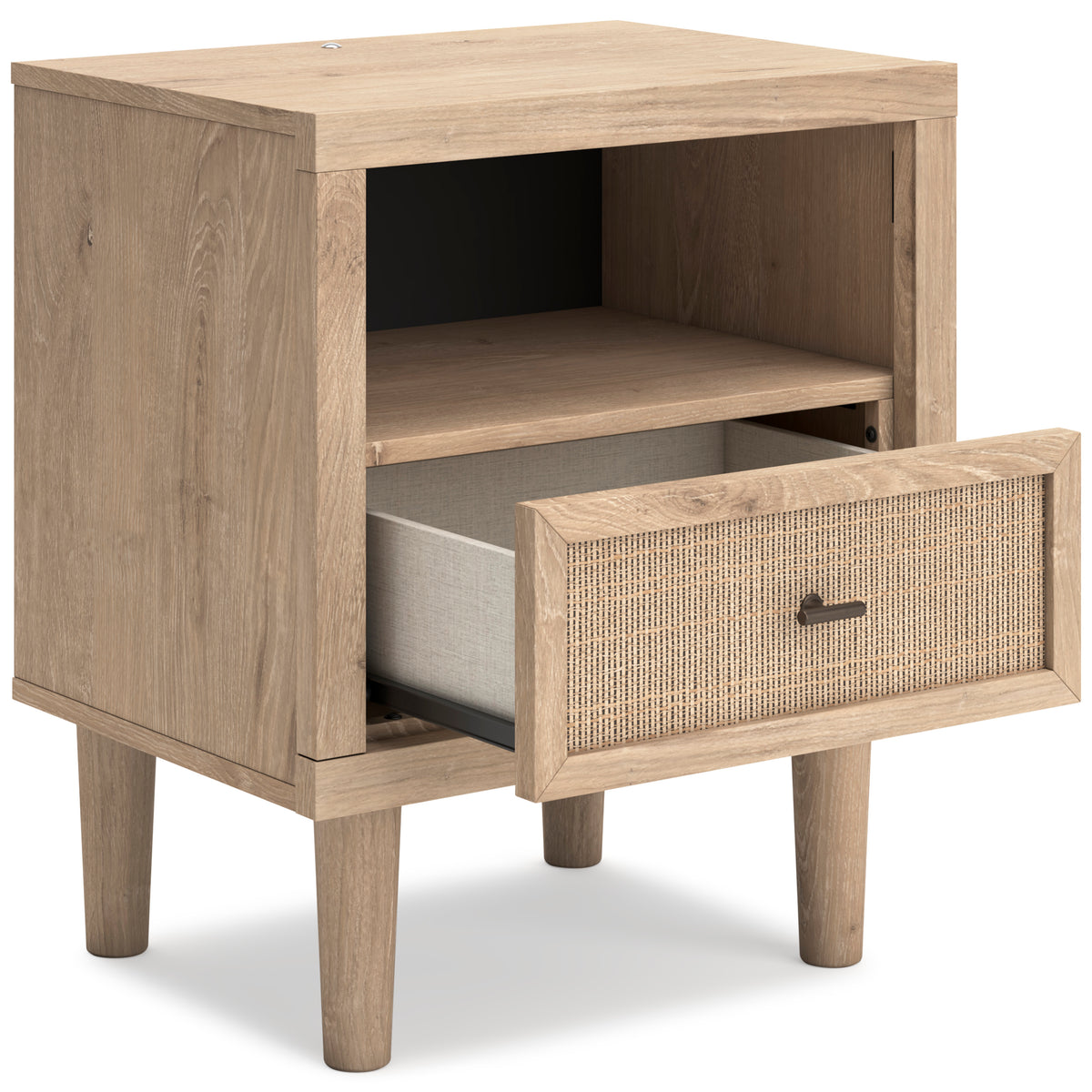 Cielden Soft Gray/Tan Upholstered Platform Bedroom Set from Ashley Furniture - Luna Furniture