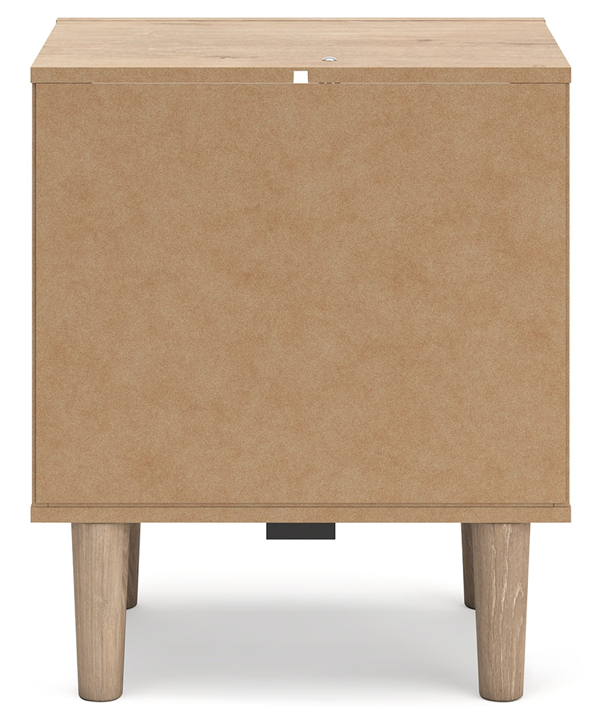 Cielden Queen Panel Headboard with 2 Nightstands in Two-tone from Ashley Furniture - Luna Furniture