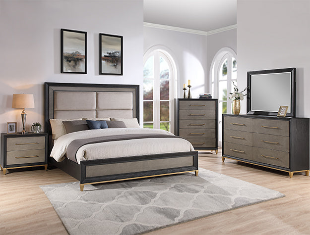 Payson Black/Brown Chest from Crown Mark - Luna Furniture