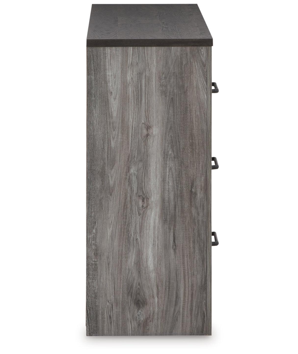 Bronyan King Panel Bed with Dresser in Dark Gray from Ashley Furniture - Luna Furniture