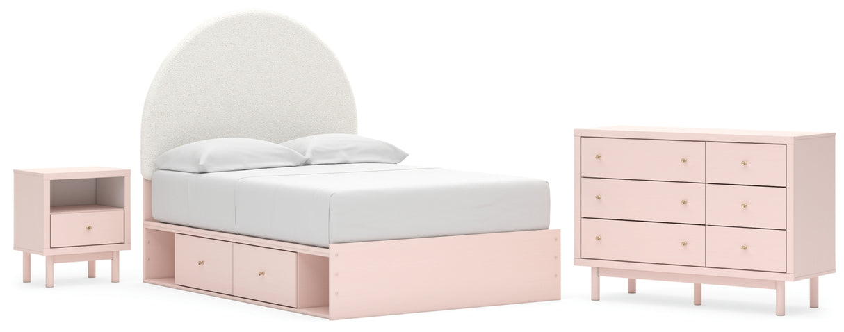 Wistenpine Full Storage Bed, Dresser and Nightstand from Ashley - Luna Furniture