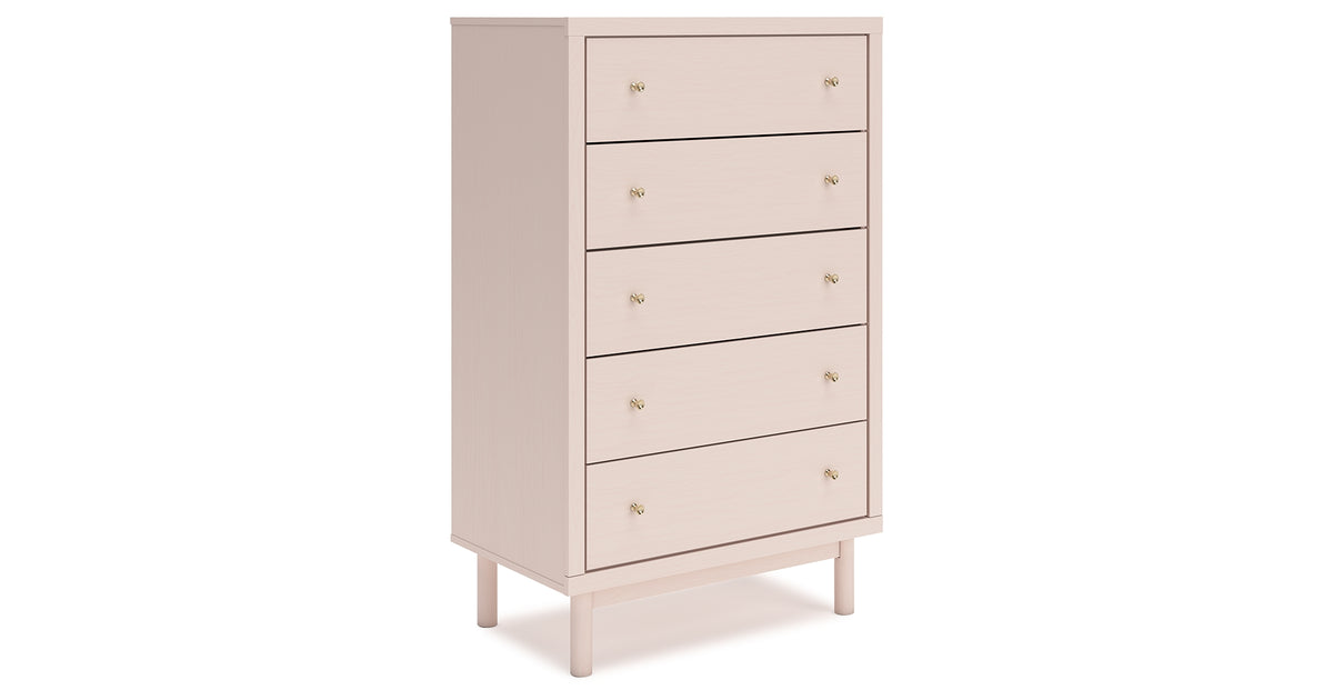 Wistenpine Blush Chest of Drawers from Ashley - Luna Furniture