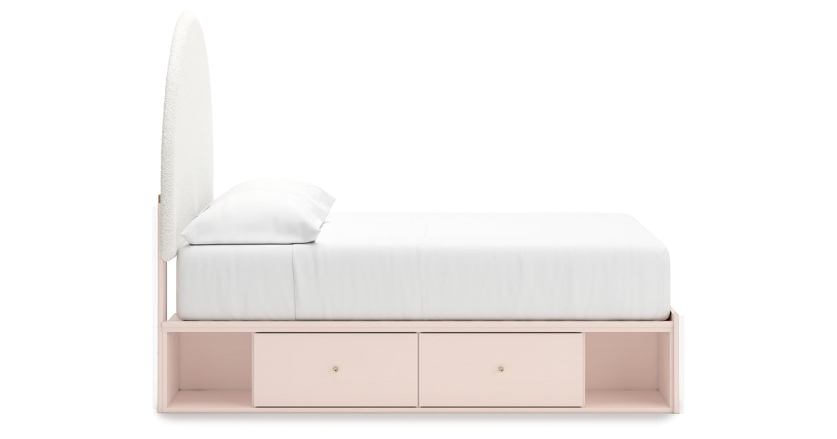 Wistenpine Full Storage Bed, Dresser and Nightstand from Ashley - Luna Furniture