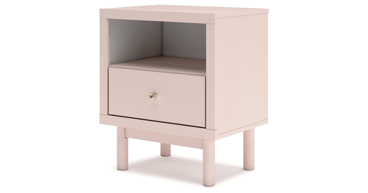 Wistenpine Blush Nightstand from Ashley - Luna Furniture