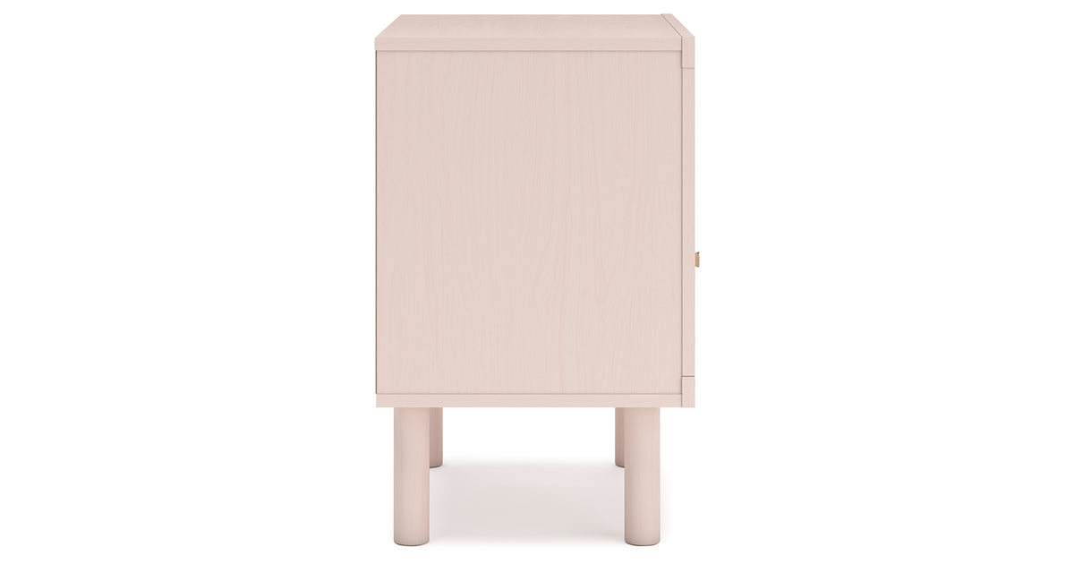 Wistenpine Blush Nightstand from Ashley - Luna Furniture