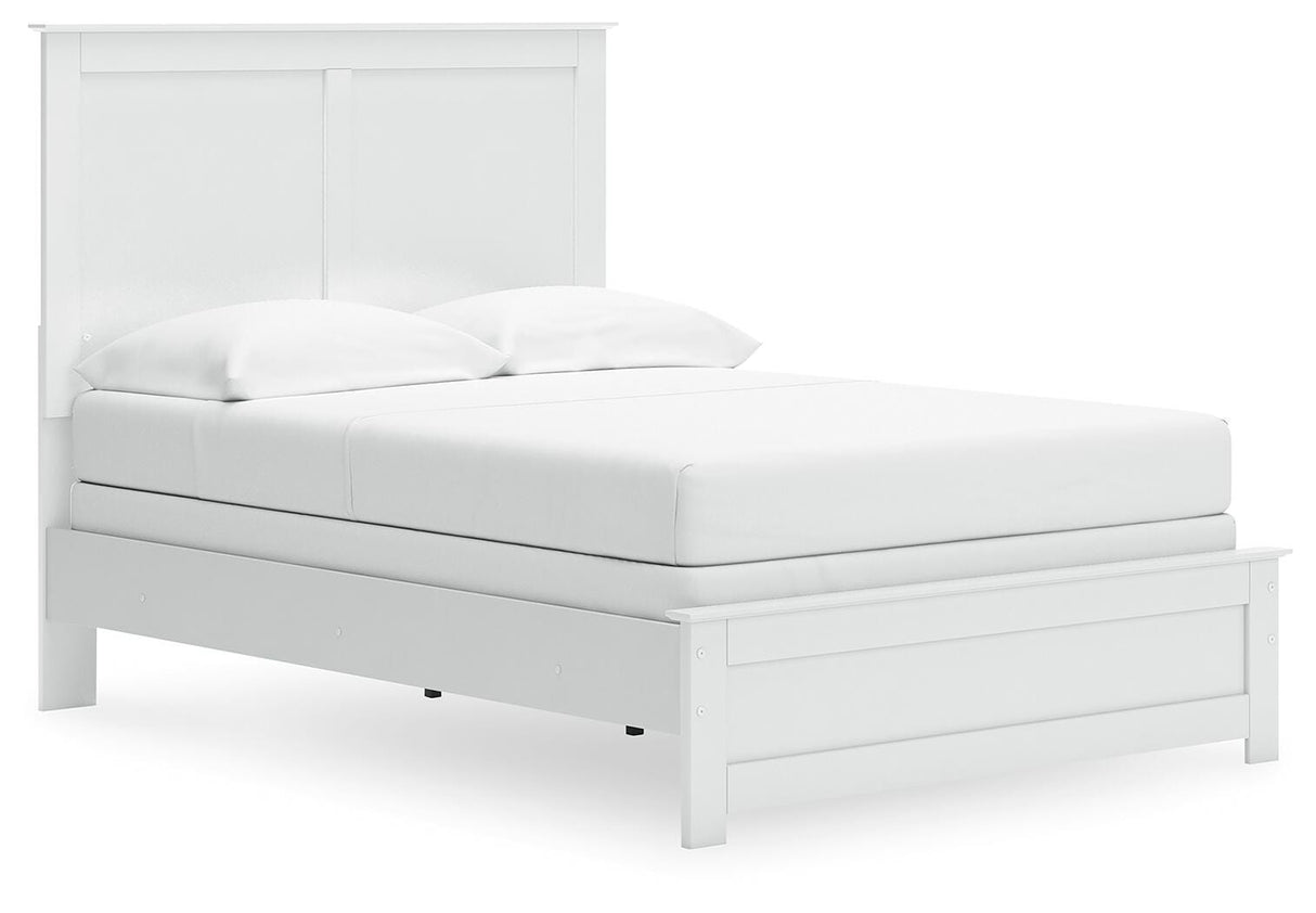 Bostwick Shoals Full Panel Bed, Dresser and Mirror from Ashley - Luna Furniture