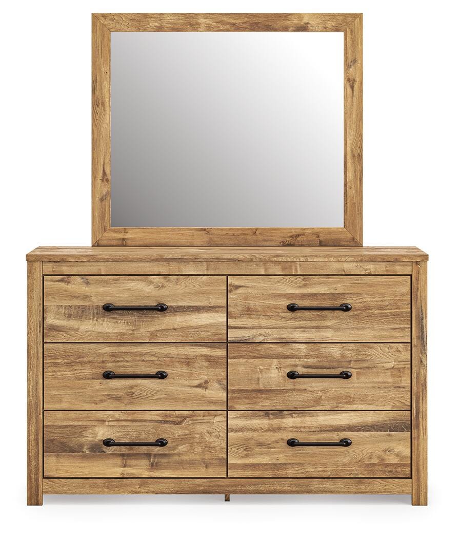 Maystonna Brown Dresser and Mirror from Ashley - Luna Furniture