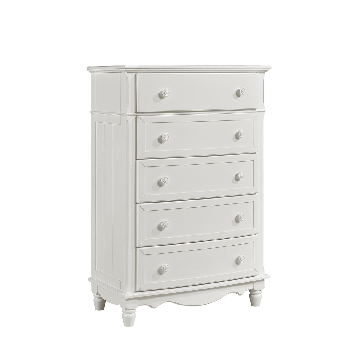 Clementine White Mirror (Mirror Only) from Homelegance - Luna Furniture