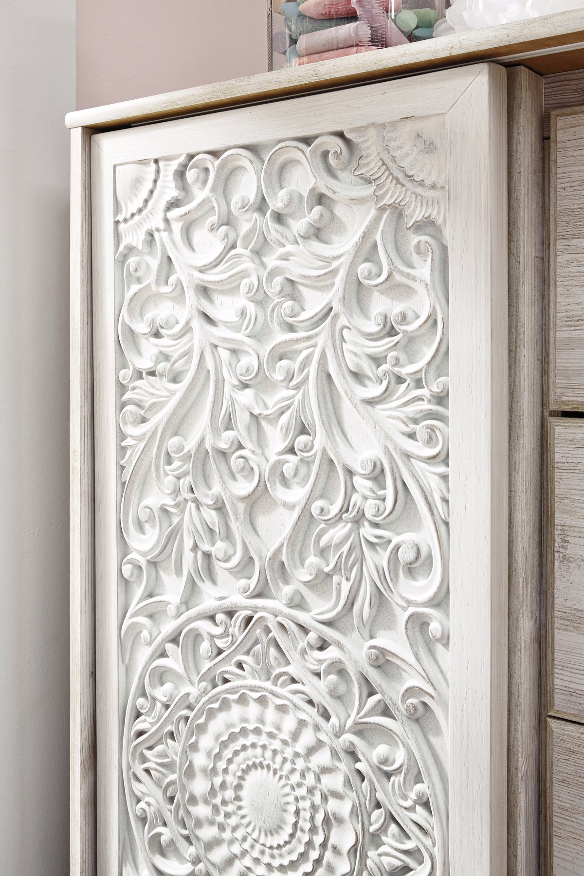Paxberry Whitewash Panel Bedroom Set from Ashley Furniture - Luna Furniture