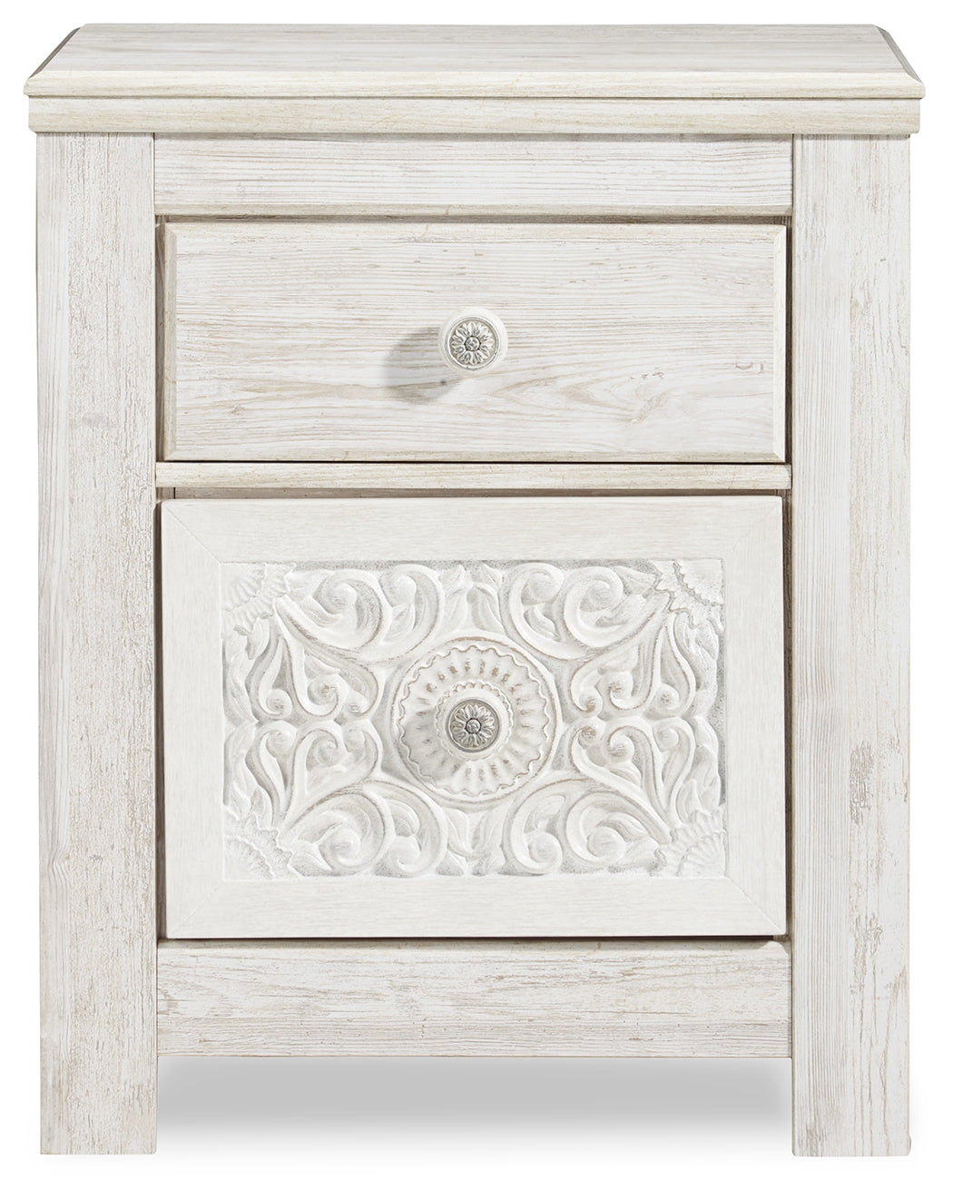 Paxberry Whitewash Panel Bedroom Set from Ashley Furniture - Luna Furniture