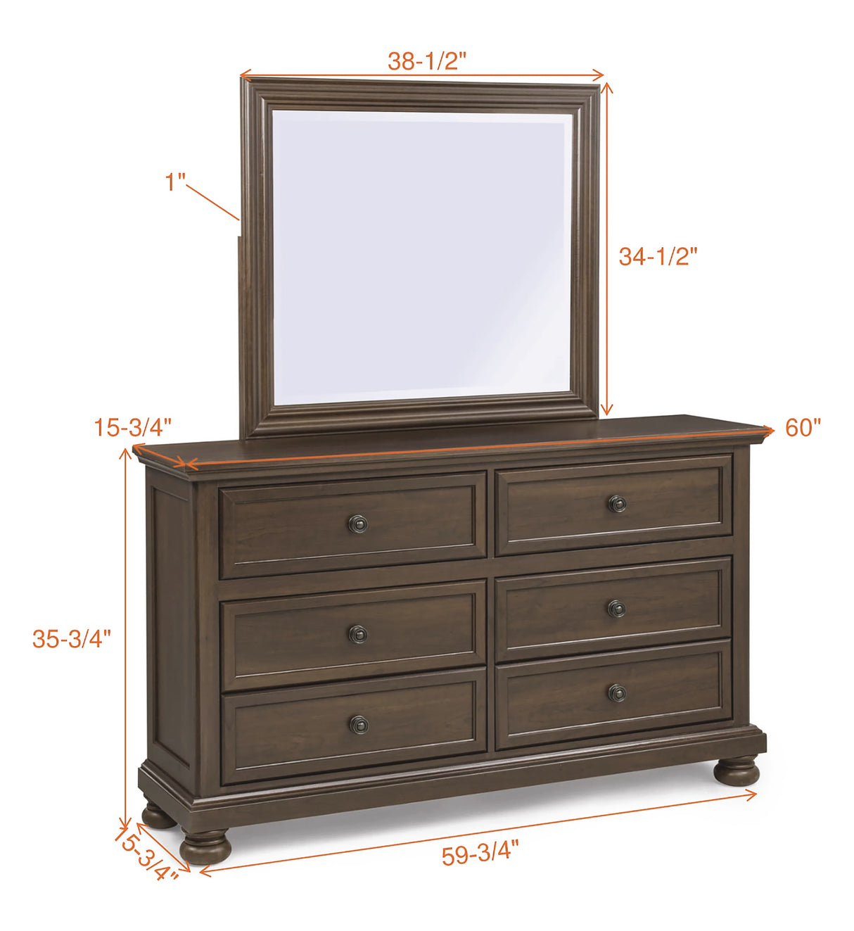 Claribelle Brown Storage Sleigh Bedroom Set from Crown Mark - Luna Furniture