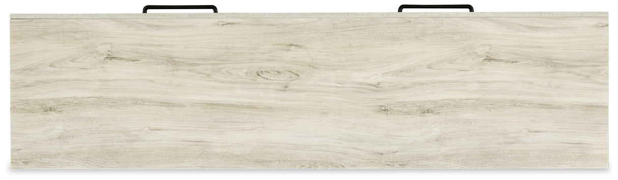 Cambeck Queen Panel Bed with Dresser in Whitewash from Ashley Furniture - Luna Furniture