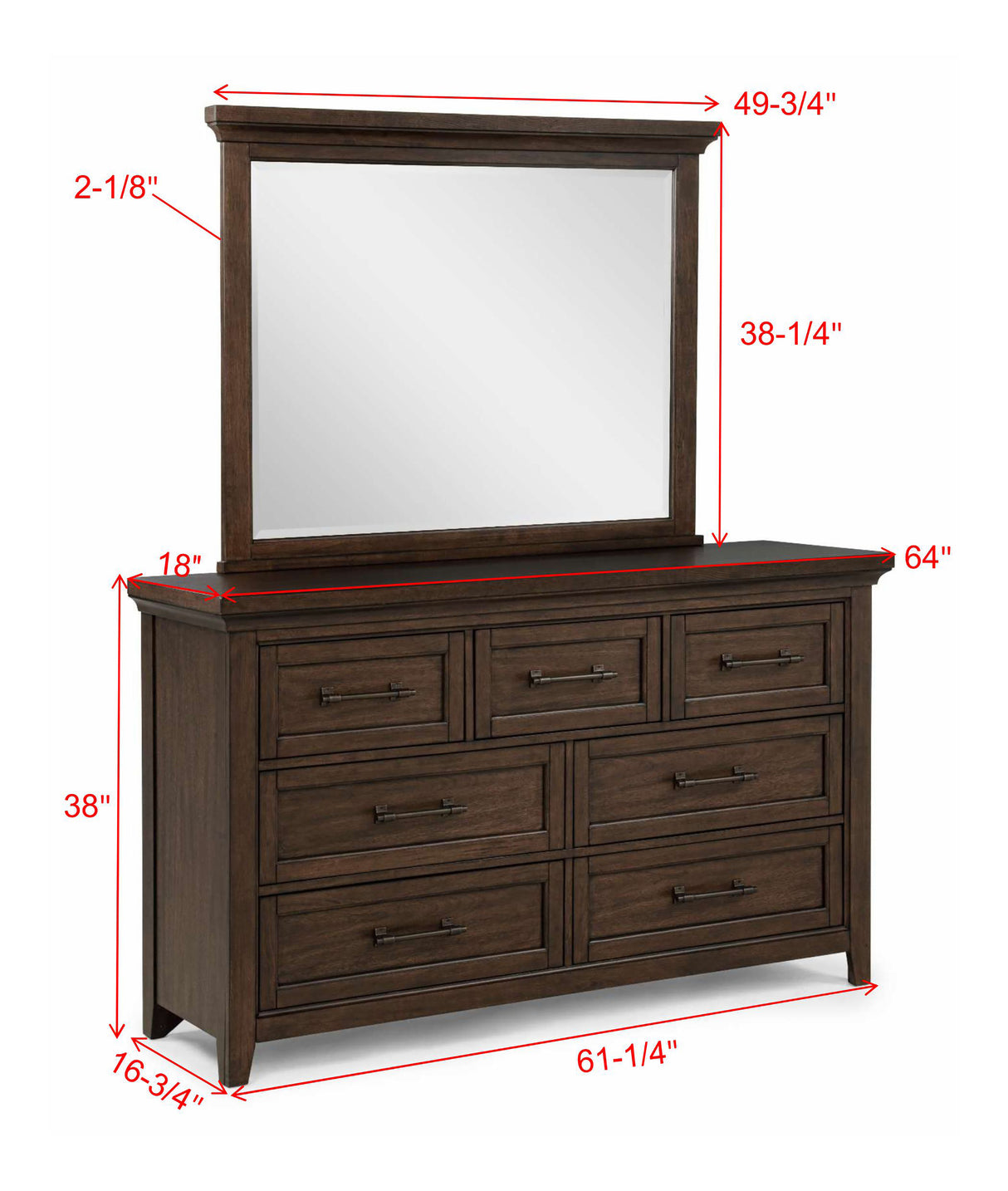 Beckett Brown Bedroom Set from Crown Mark - Luna Furniture