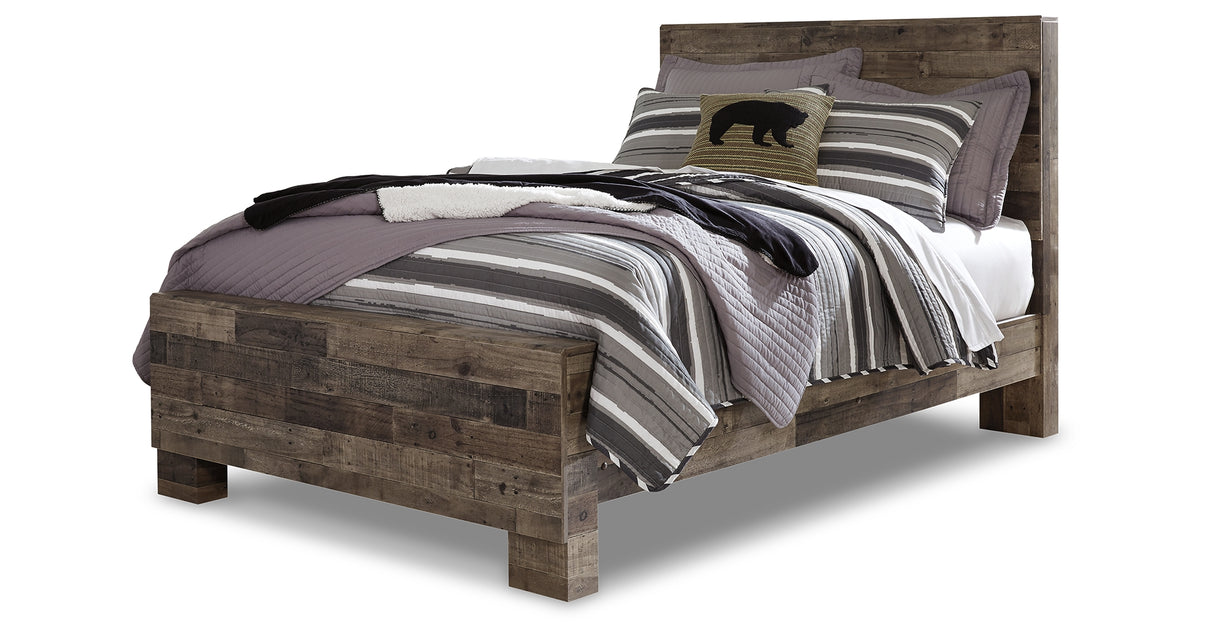 Derekson Full Panel Bed, Dresser and Chest from Ashley Furniture - Luna Furniture