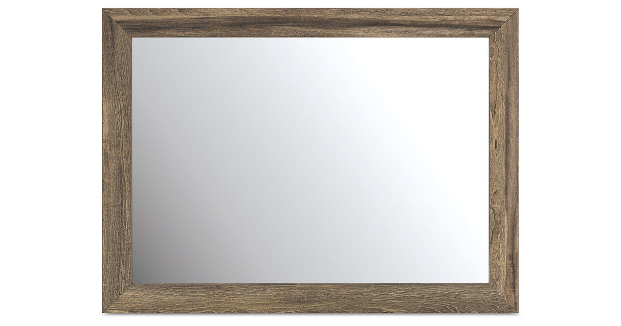 Elbrim Brown Bedroom Mirror (Mirror Only) from Ashley Furniture - Luna Furniture