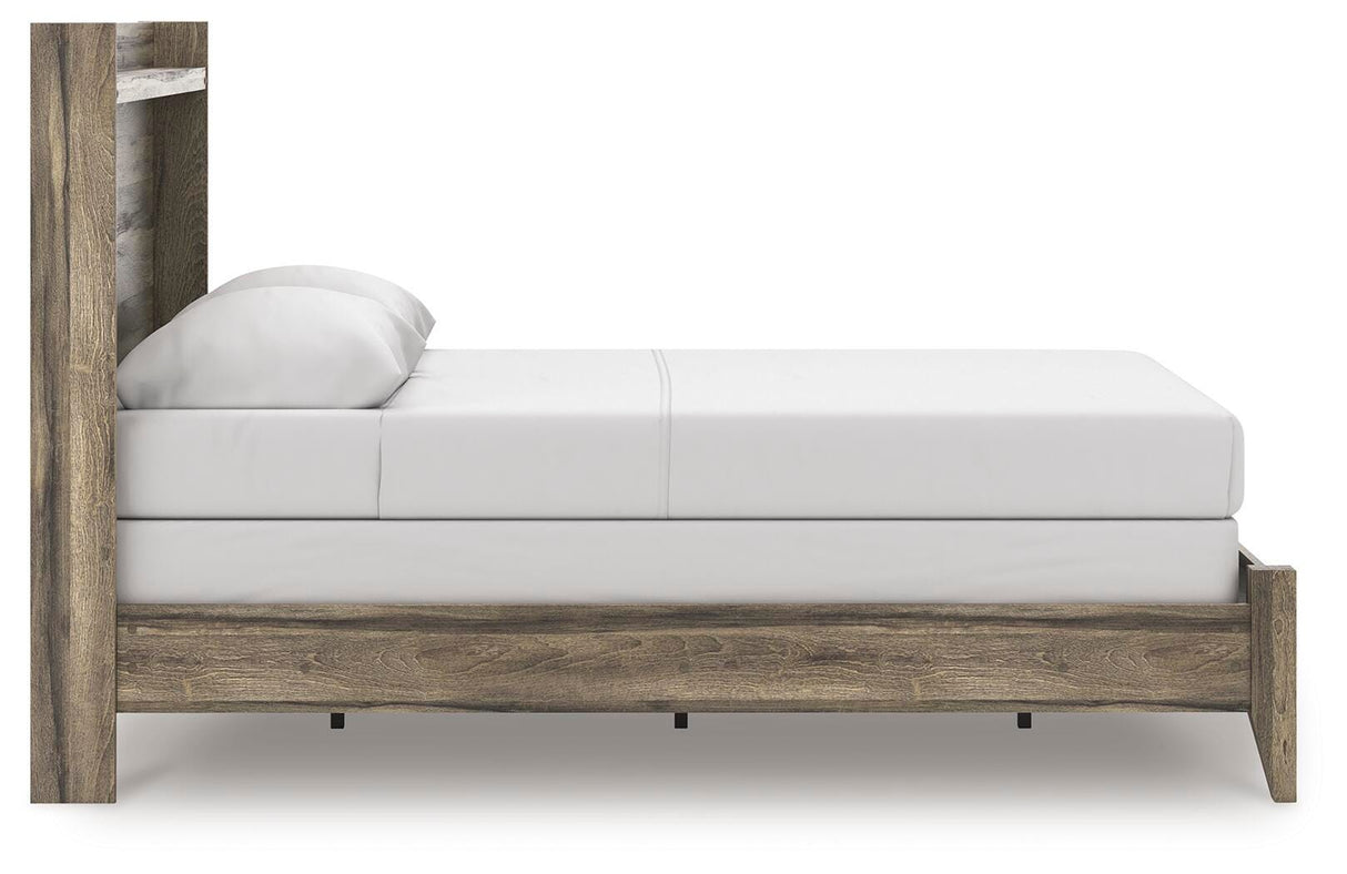 Elbrim Queen Panel Bed, Dresser and Mirror from Ashley Furniture - Luna Furniture