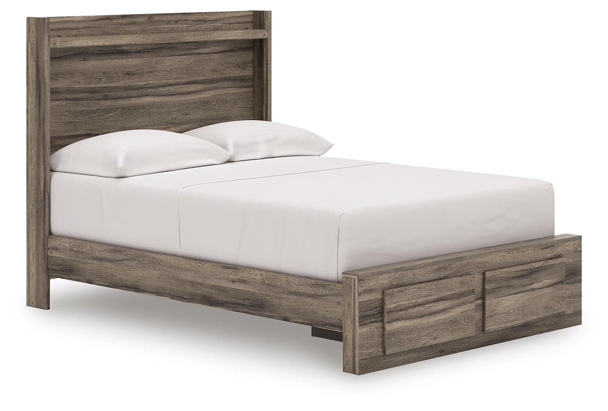 Elbrim Full Panel Storage Bed, Dresser and Mirror from Ashley Furniture - Luna Furniture