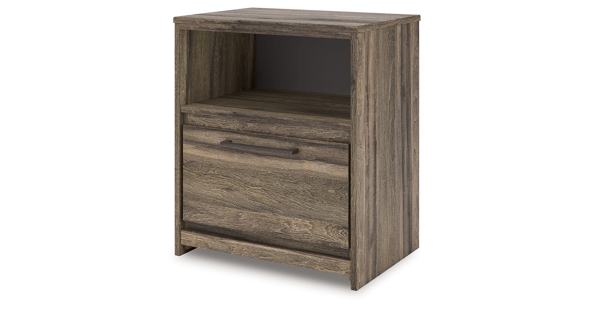Elbrim King Panel Bed, Dresser, Mirror and 2 Nightstands from Ashley - Luna Furniture