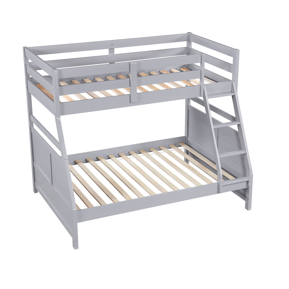 Sloane White Twin/Twin Bunk Bed from Homelegance - Luna Furniture