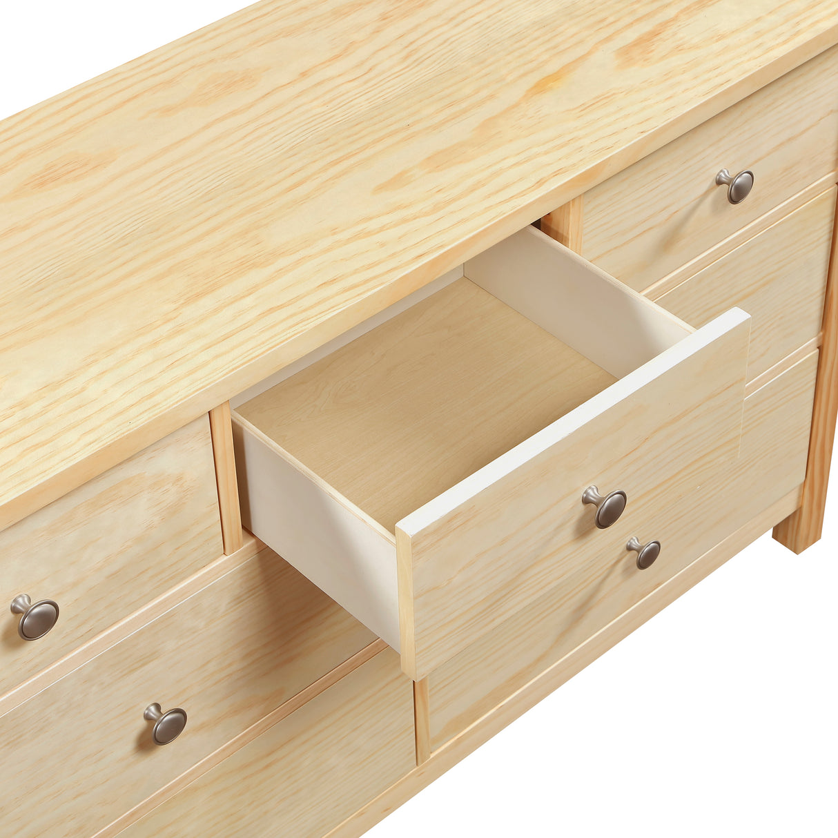 Bartly Pine Mirror (Mirror Only) from Homelegance - Luna Furniture