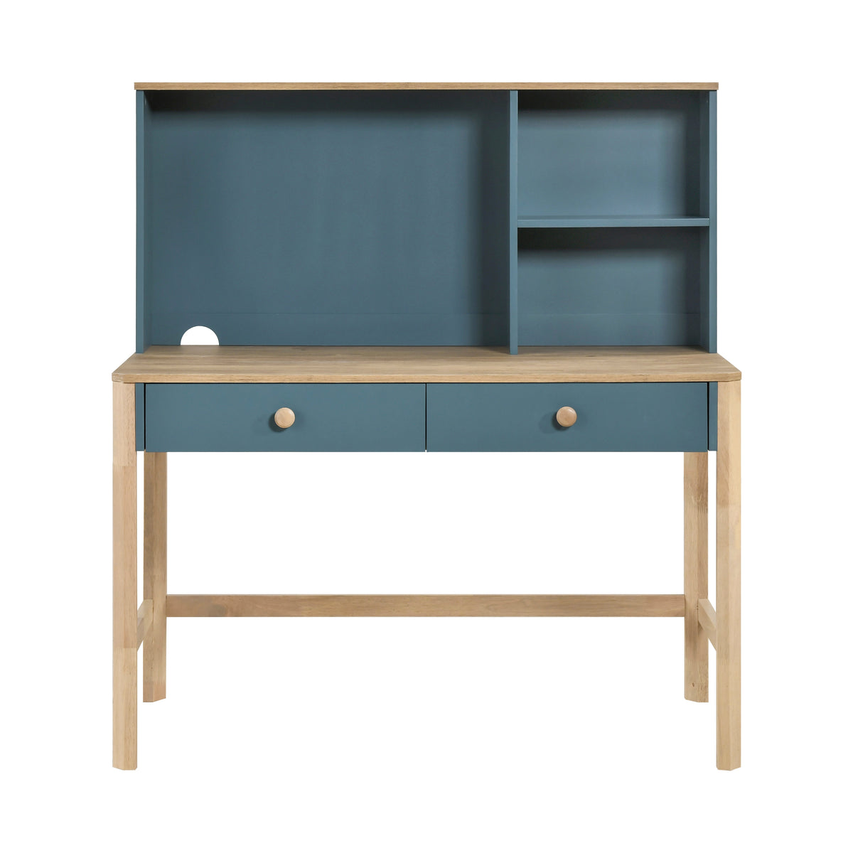 B2048BU-14* (2) WRITING DESK WITH HUTCH from Homelegance - Luna Furniture