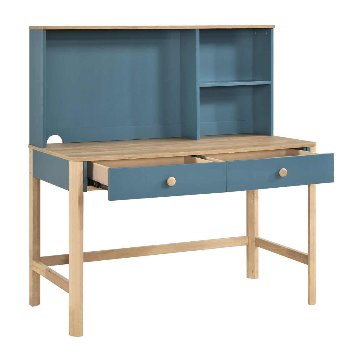 B2048BU-14* (2) WRITING DESK WITH HUTCH from Homelegance - Luna Furniture