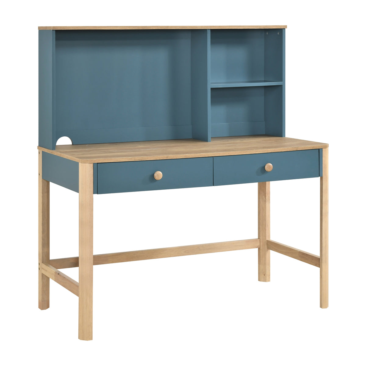 B2048BU-14* (2) WRITING DESK WITH HUTCH from Homelegance - Luna Furniture