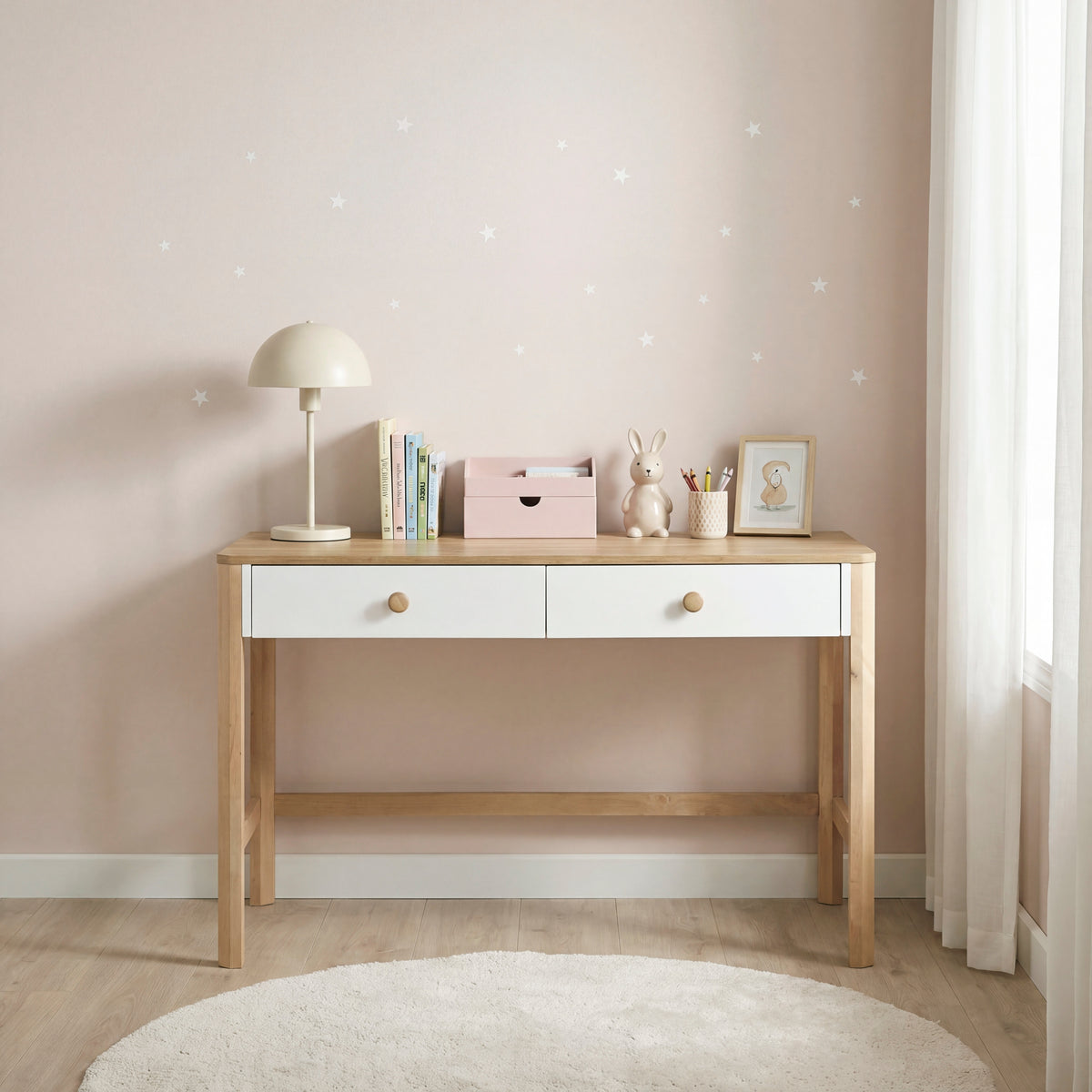 B2048WH-15 Writing Desk from Homelegance - Luna Furniture