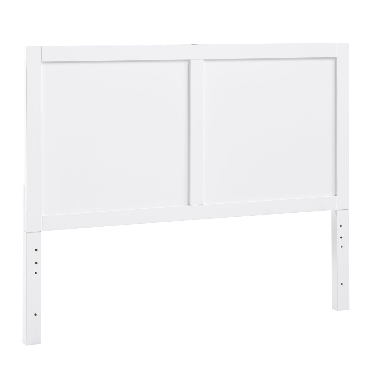 Galen White Full Platform Bed from Homelegance - Luna Furniture