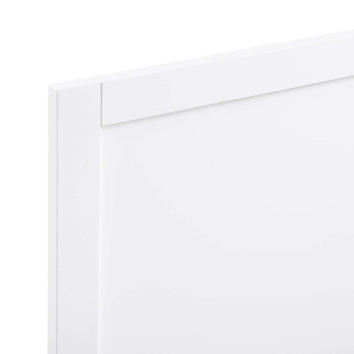 Galen White Full Platform Bed from Homelegance - Luna Furniture