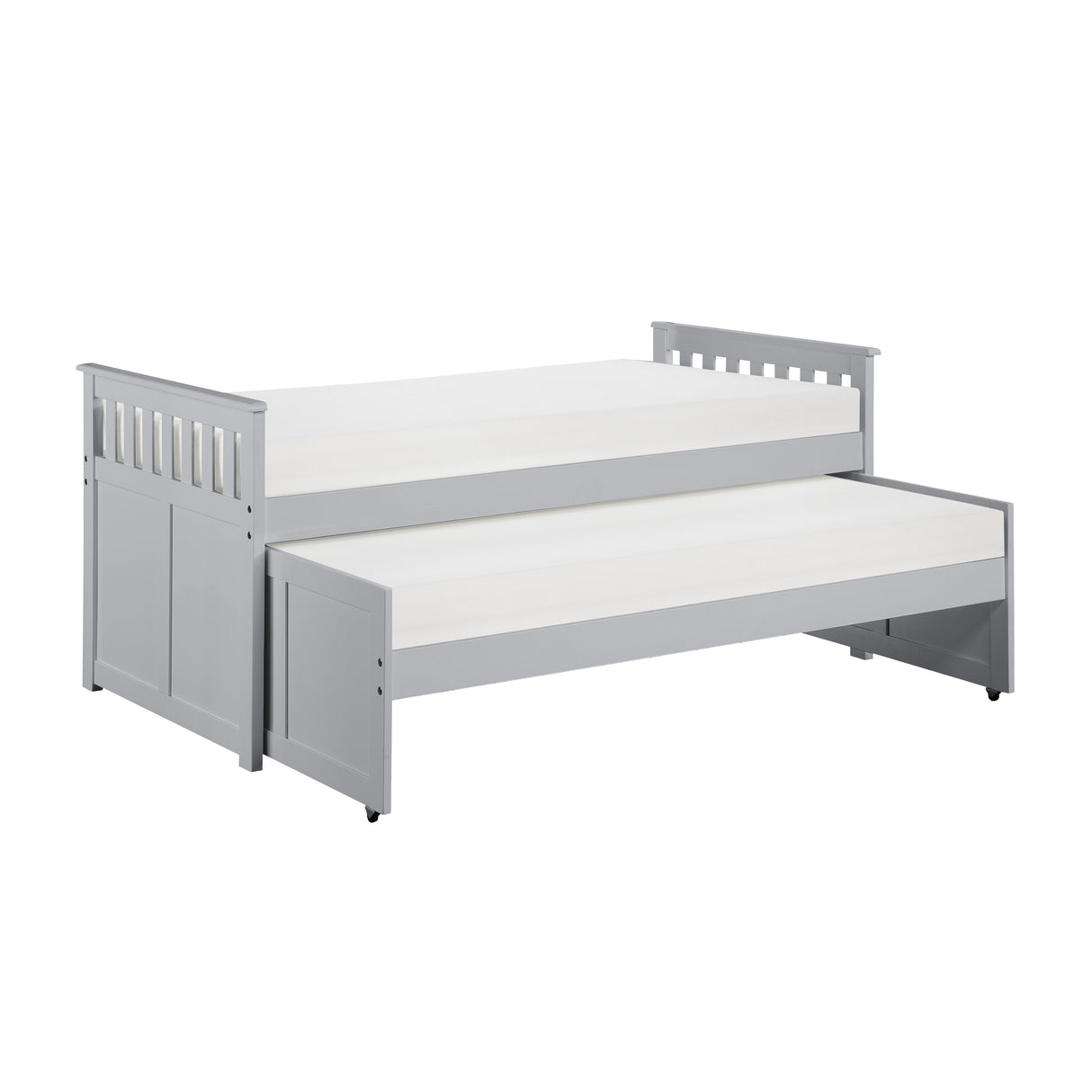 Orion Gray Twin/Twin Bed from Homelegance - Luna Furniture
