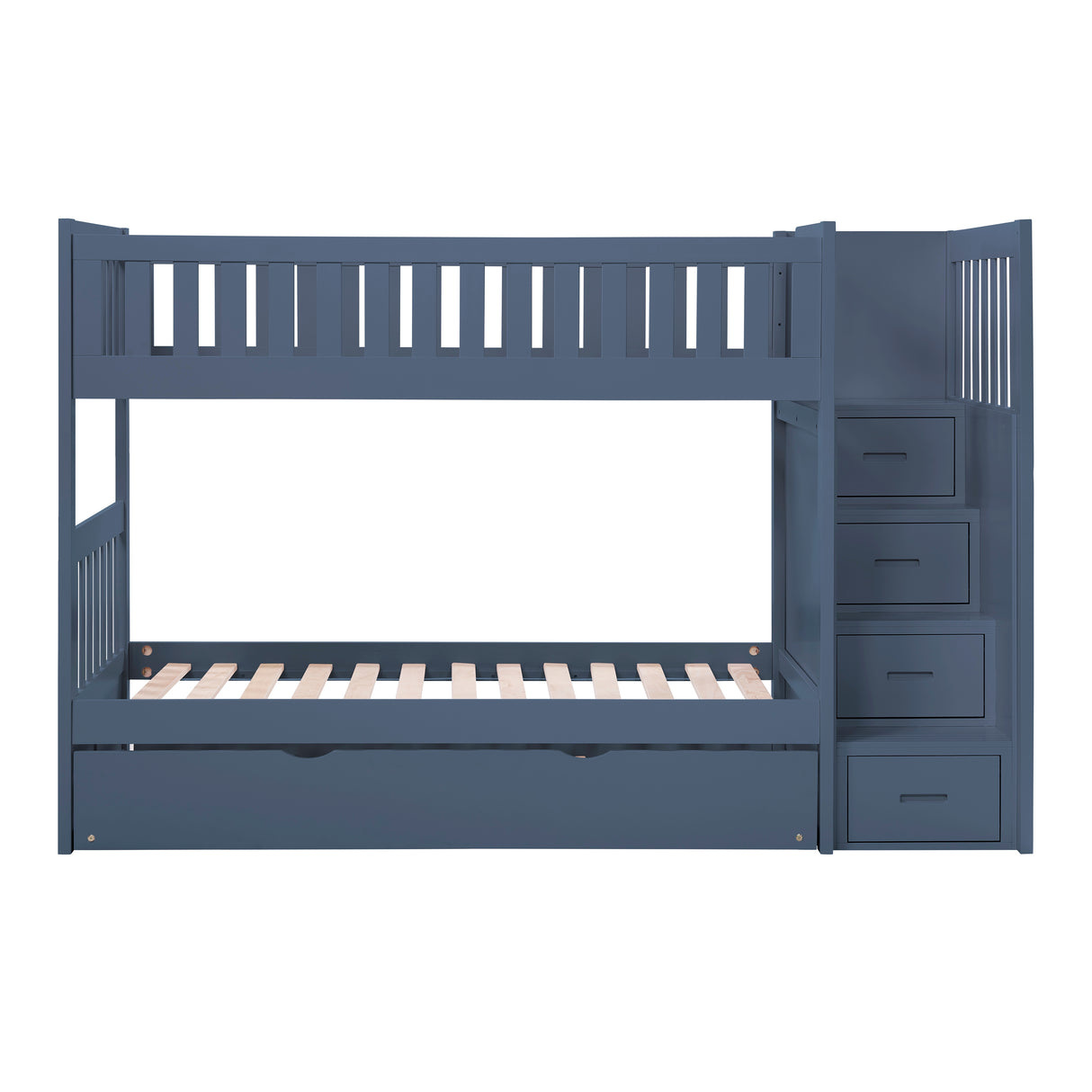Nora Blue Twin Platform Bed from Homelegance - Luna Furniture