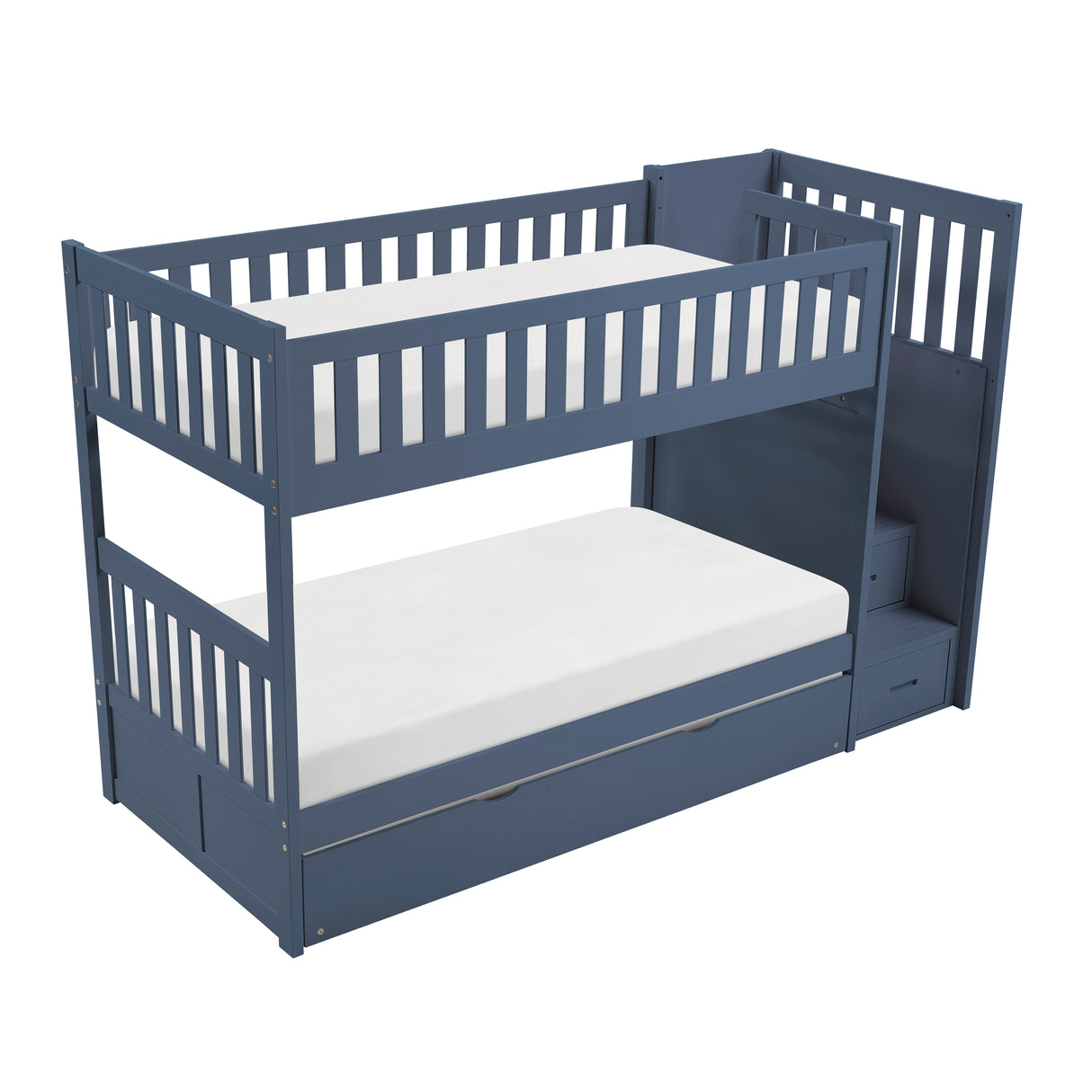 Nora Blue Twin Platform Bed from Homelegance - Luna Furniture