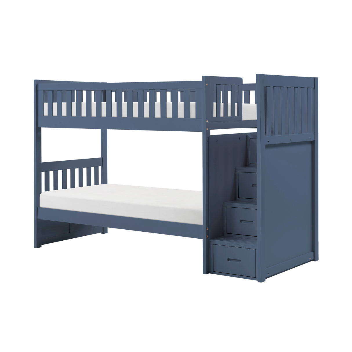 Nora Blue Twin Platform Bed from Homelegance - Luna Furniture