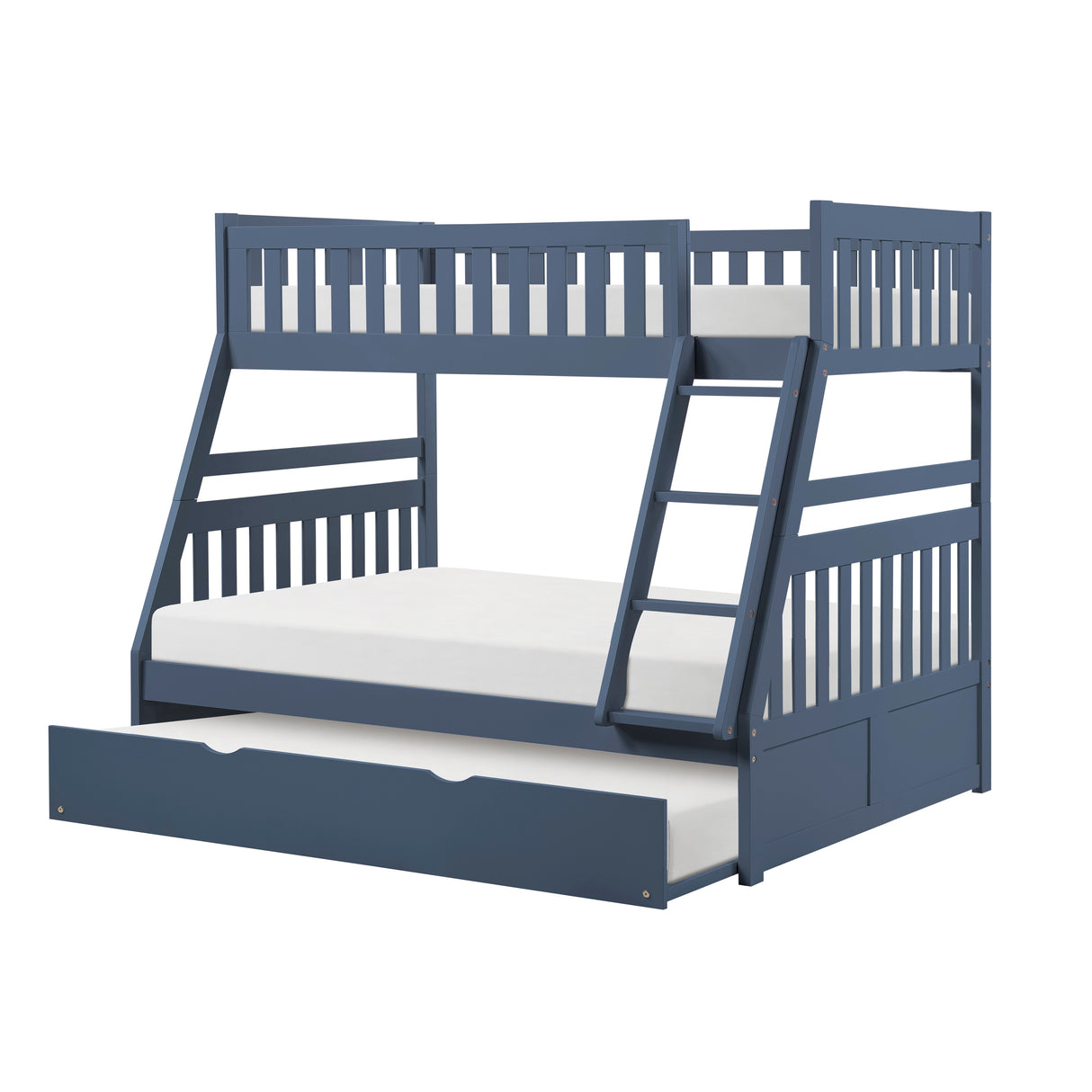 Nora Blue Twin Platform Bed from Homelegance - Luna Furniture