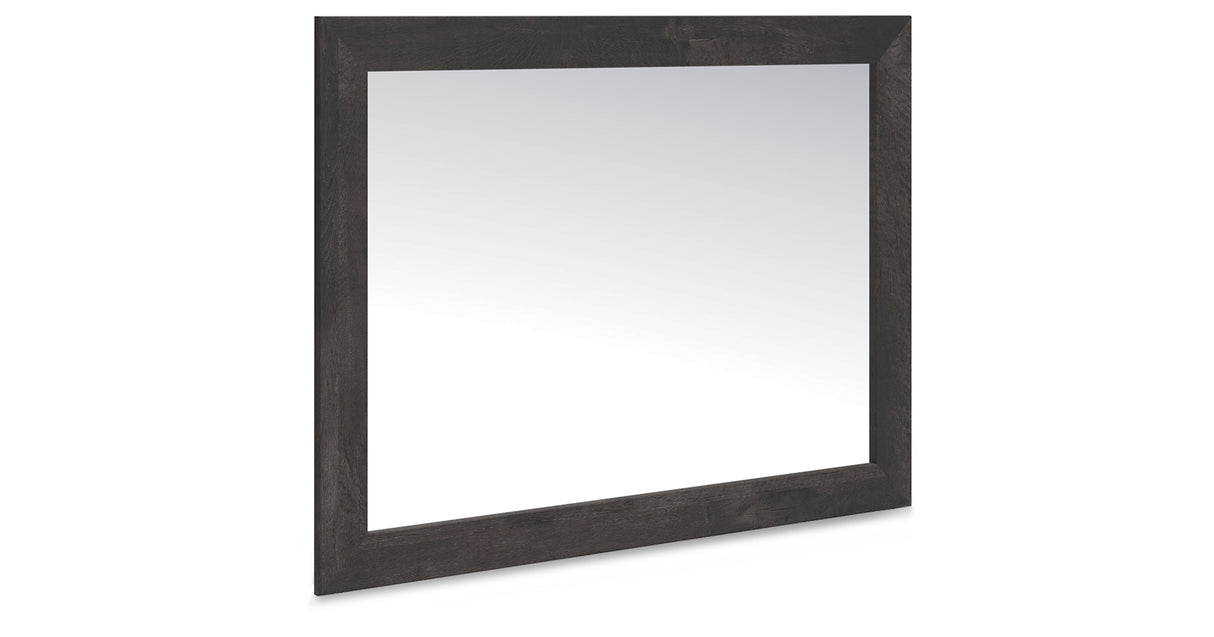 Hollivern Dark Gray Bedroom Mirror (Mirror Only) from Ashley Furniture - Luna Furniture
