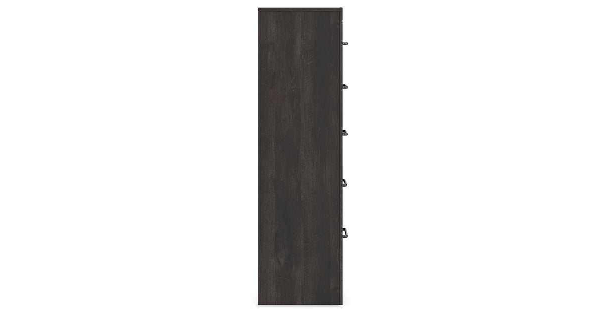 Hollivern Twin Panel Storage Bed, Dresser, Mirror and Chest from Ashley - Luna Furniture