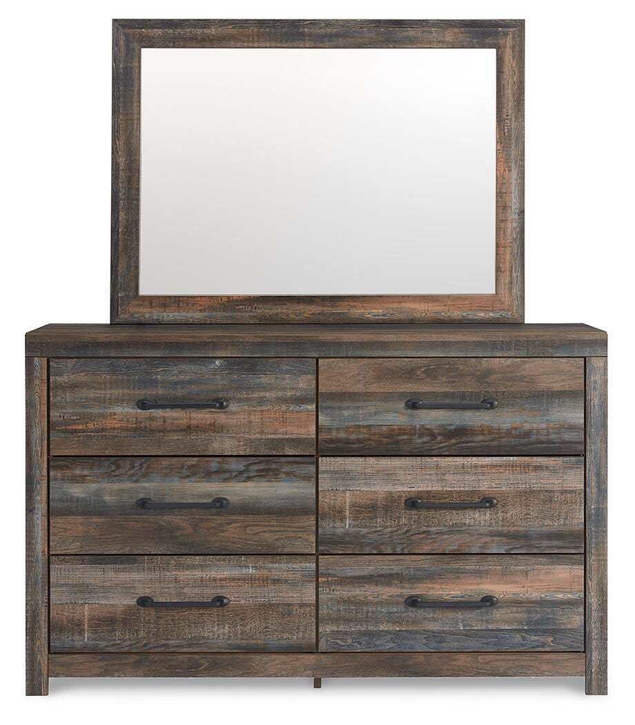 Drystan Multi King Bookcase Storage Bed, Dresser, Mirror, Chest and Nightstand from Ashley Furniture - Luna Furniture