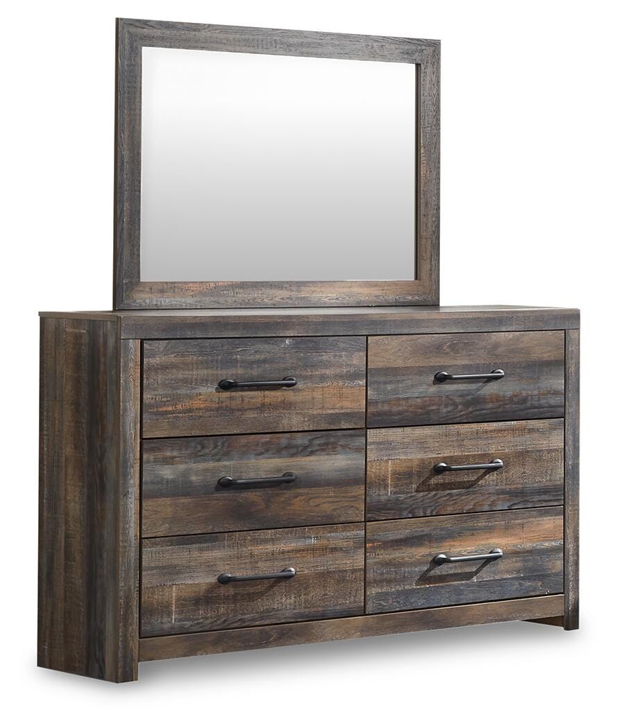 Drystan Multi King Bookcase Storage Bed, Dresser, Mirror, Chest and Nightstand from Ashley Furniture - Luna Furniture