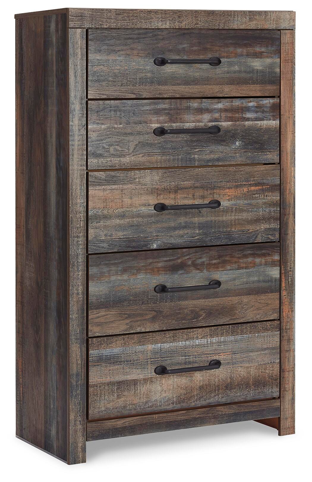 Drystan Multi King Bookcase Storage Bed, Dresser, Mirror, Chest and Nightstand from Ashley Furniture - Luna Furniture