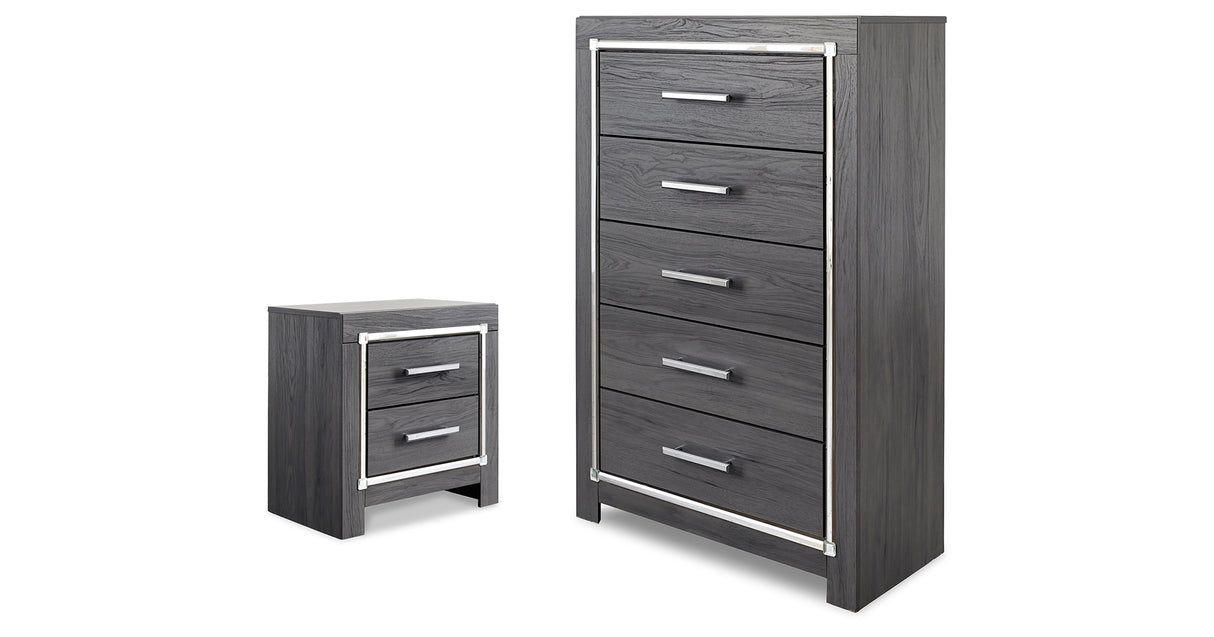 Lodanna Chest and Nightstand from Ashley - Luna Furniture