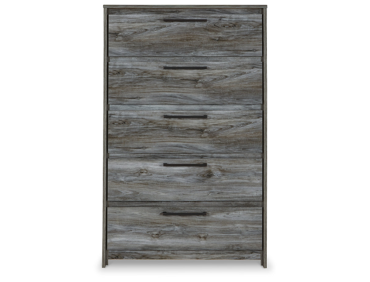 Baystorm Queen Storage Bed, Dresser, Mirror and Chest from Ashley - Luna Furniture