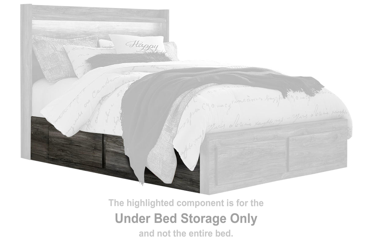 Baystorm Gray Under Bed Storage from Ashley Furniture - Luna Furniture
