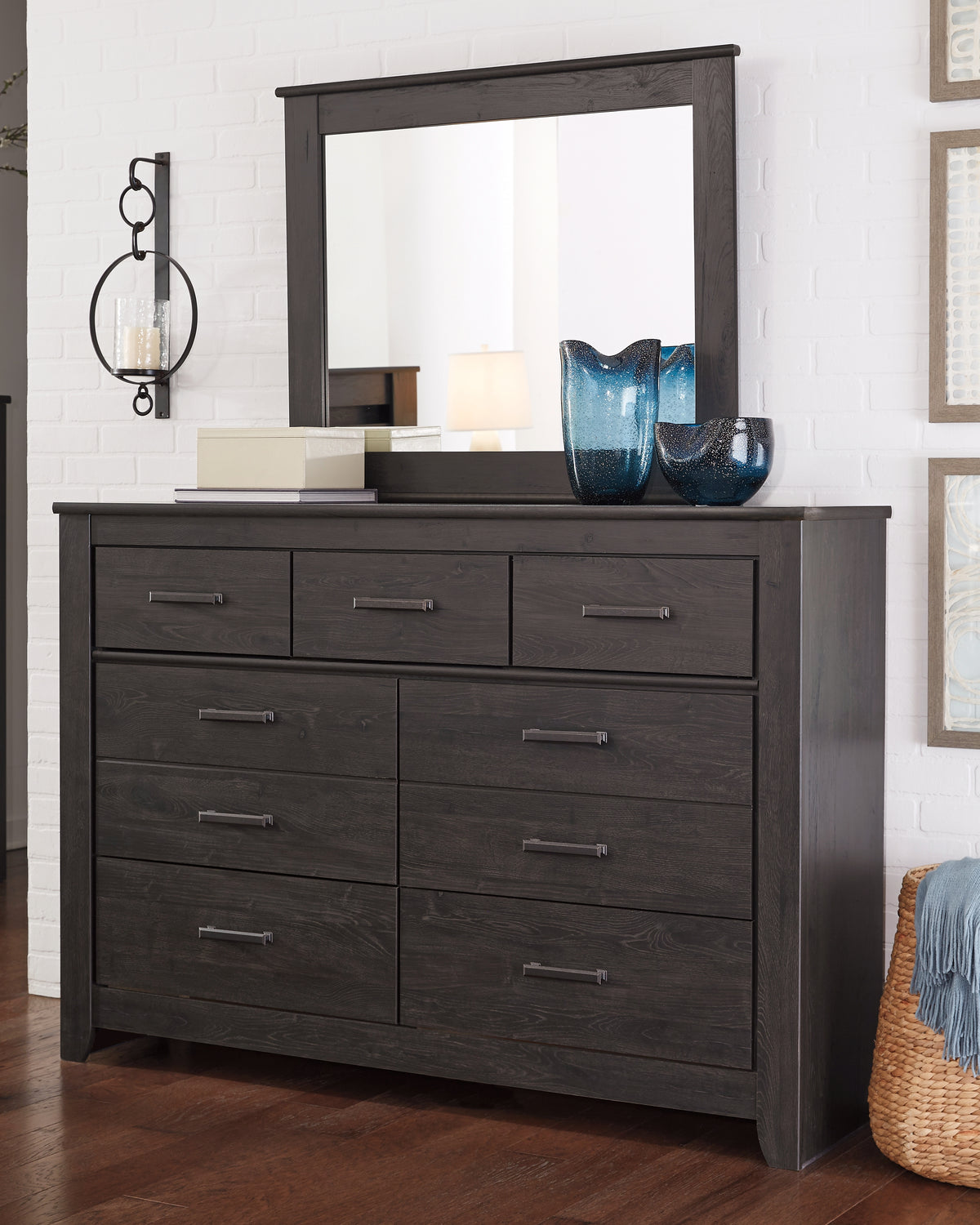 Brinxton Charcoal Panel Bedroom Set from Ashley - Luna Furniture