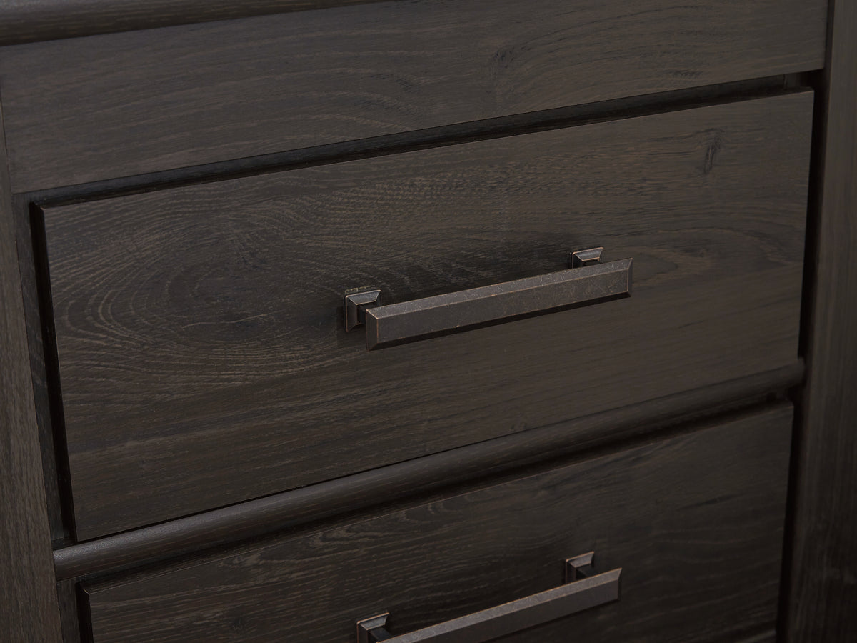 Brinxton Charcoal Panel Bedroom Set from Ashley - Luna Furniture